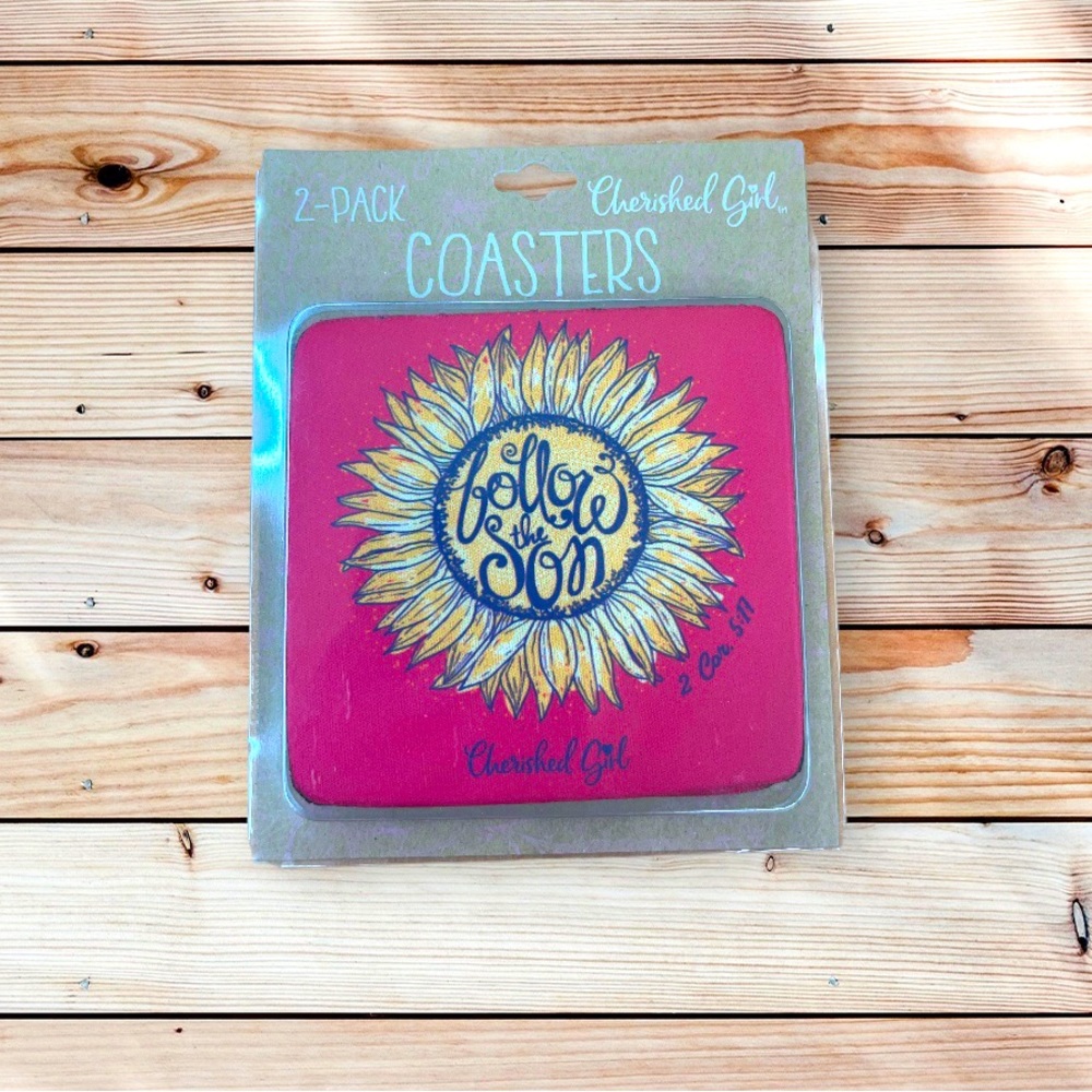 Follow the Son coasters